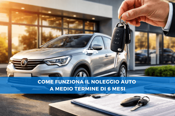Come Funziona il Noleggio Auto a Medio Termine di 6 Mesi